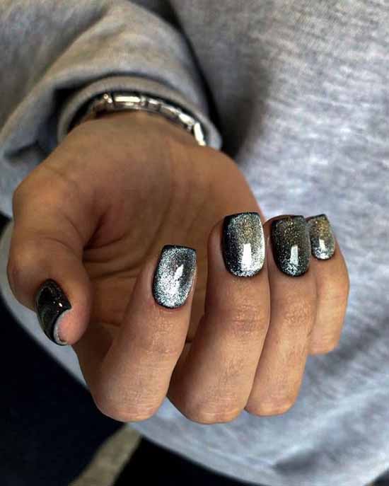Manucure "oeil de chat" with design 2021: photos, actualités