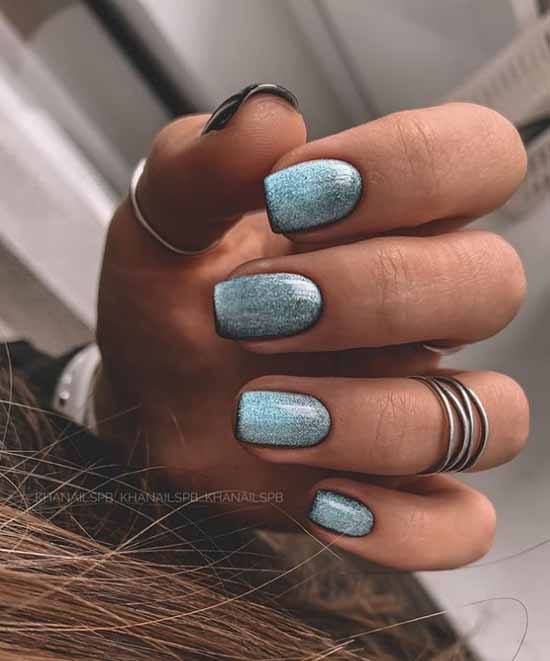 Manucure "oeil de chat" with design 2021: photos, actualités