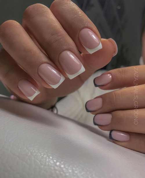 Français noir et blanc