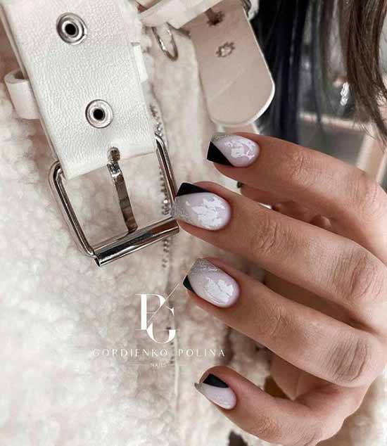 Veste noire latérale