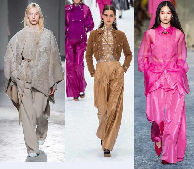 Looks des défilés monochromes 2020