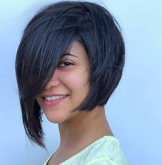 Coupes de cheveux asymétriques: 80 idées de photos, types, tendances de la mode