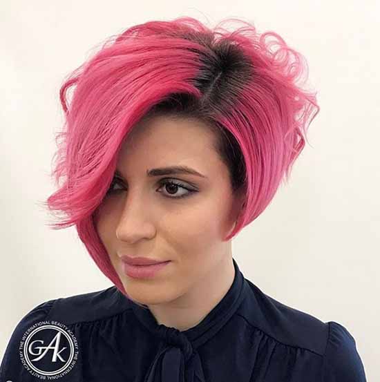 Coupes de cheveux asymétriques: 80 idées de photos, types, tendances de la mode