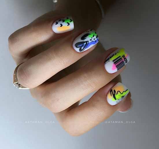 Design néon coeurs