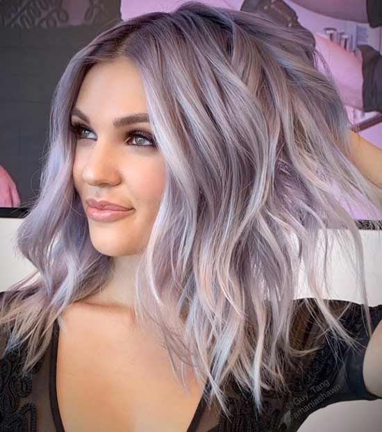 Cascade de cheveux longue