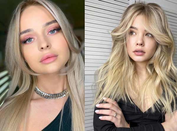 Frange courte à la mode