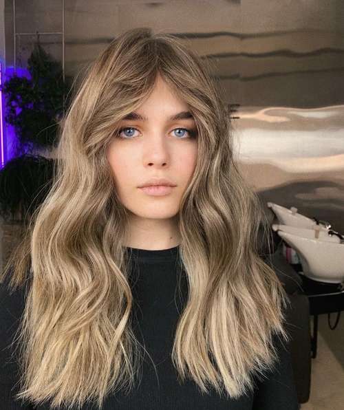 Bangs dans les coupes de cheveux