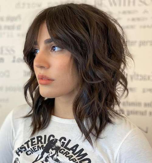 Frange réelle 2021: photos, tendances, tendances de la mode