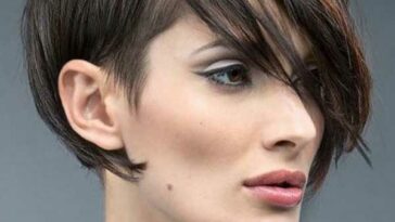 Idées de photos de coupes de cheveux asymétriques