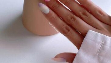 Manucure délicate pour les tendances photo des ongles courts