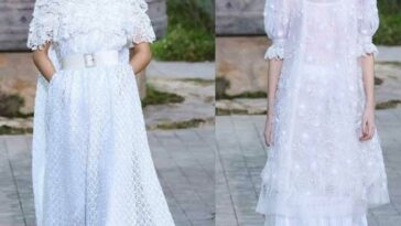 Robes en dentelle 2020: les styles les plus en vogue, photos