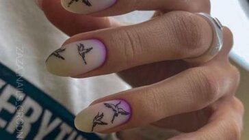 Photo de conception d'ongle de printemps