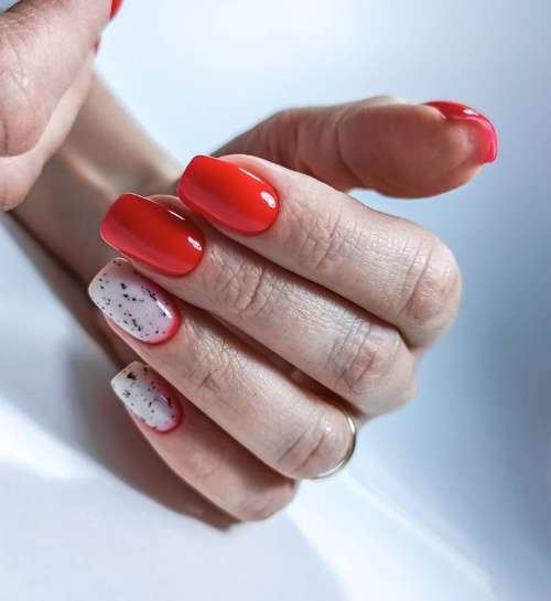 Dégradé laiteux sur les ongles: manucure tendance 2021, photo