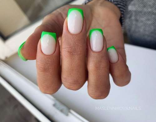 Français au lait vert