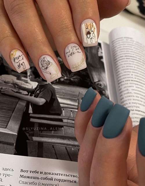 Manucure au lait pour ongles courts 2021: photo, création de mode