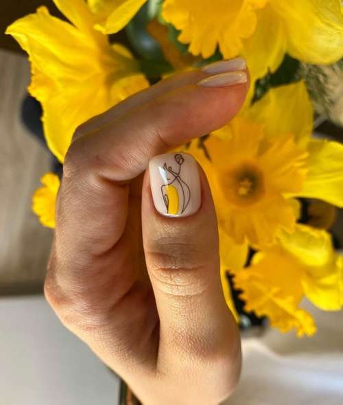 Manucure au lait pour ongles courts 2021: photo, création de mode