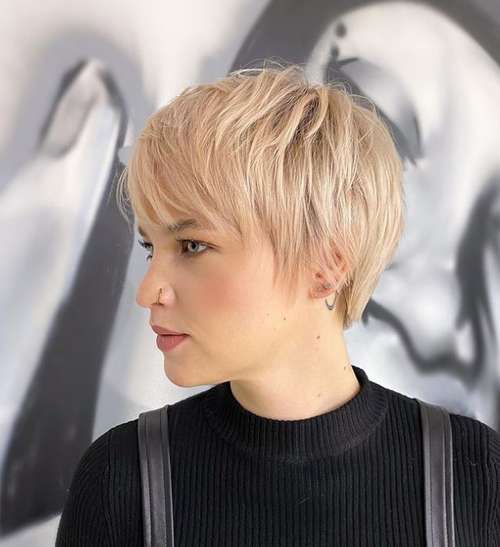 Coupe de cheveux Pixie