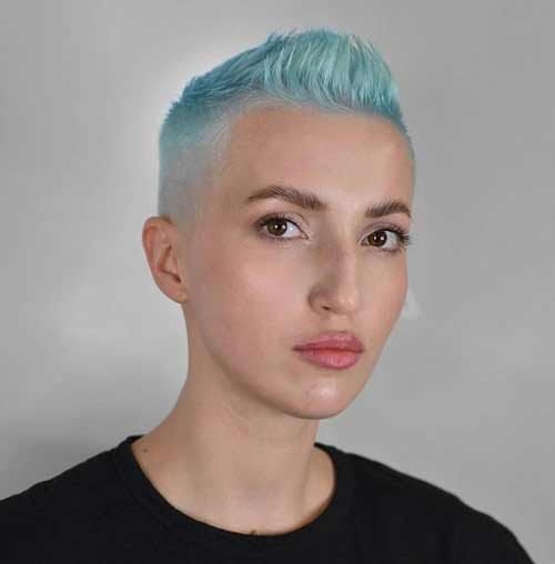 Coupe de cheveux courte