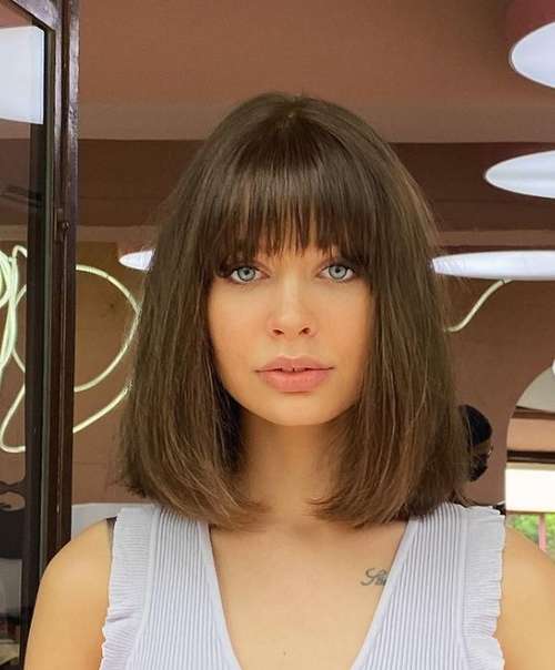 Coupes de cheveux super à la mode pour les filles 2021: actualités, tendances, photos