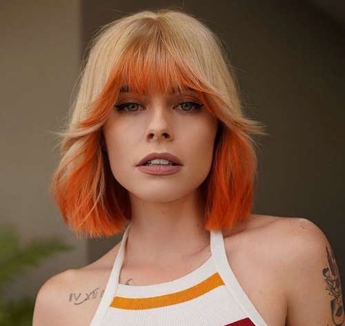 Coupes de cheveux super à la mode pour les filles 2021: actualités, tendances, photos