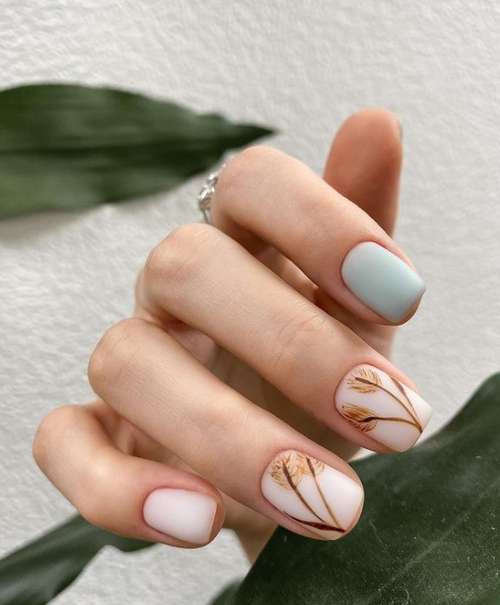 Brindille de dessin de manucure