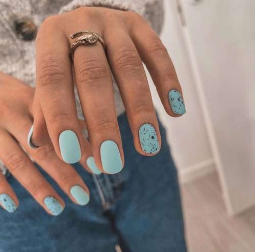 Manucure aux œufs de caille 2021: photos des idées les plus récentes