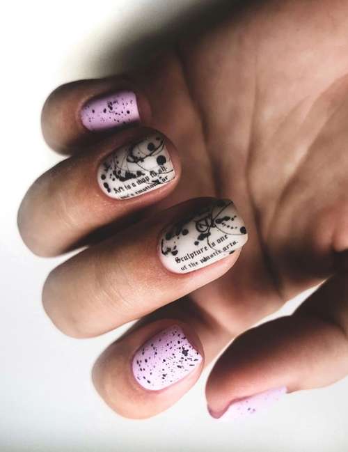 Manucure aux œufs de caille 2021: photos des idées les plus récentes