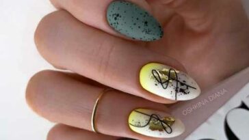 Imprimé caille manucure