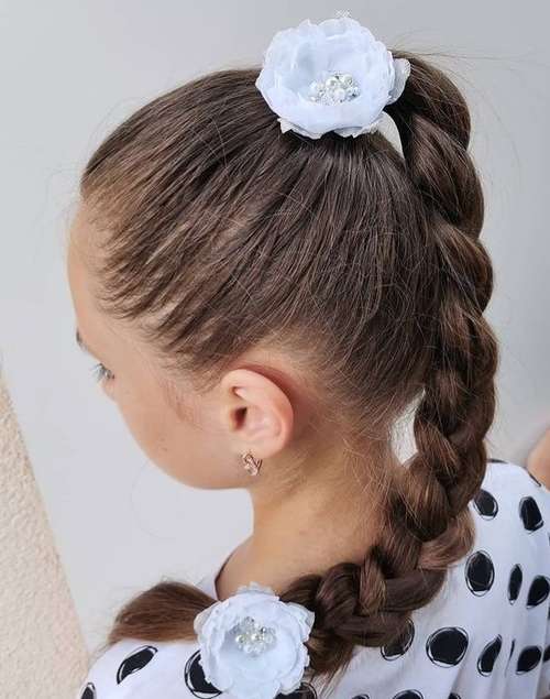 Coiffures du 1er septembre pour les filles de 7 à 16 ans : nouvelles photos