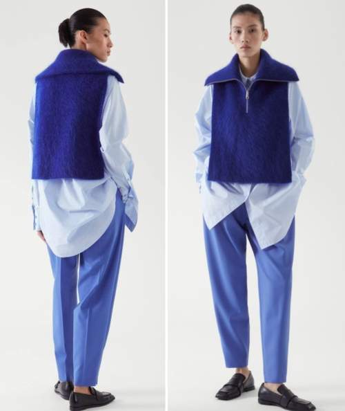 Bavoir avec une fermeture éclair