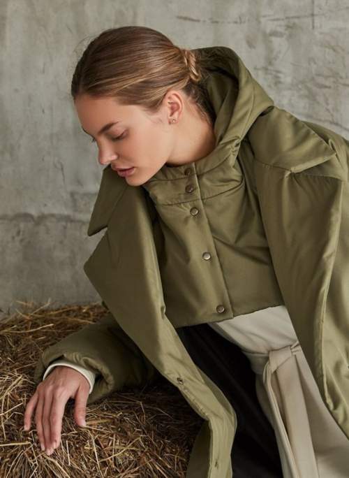 Devant de chemise bouffant