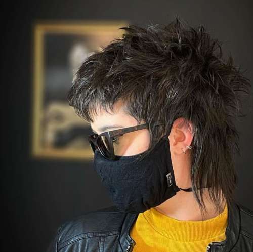 coupe de cheveux courte mulet