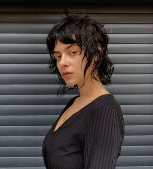 Cheveux fins en cascade