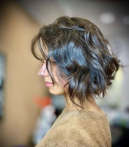 Coupe de cheveux hirsute