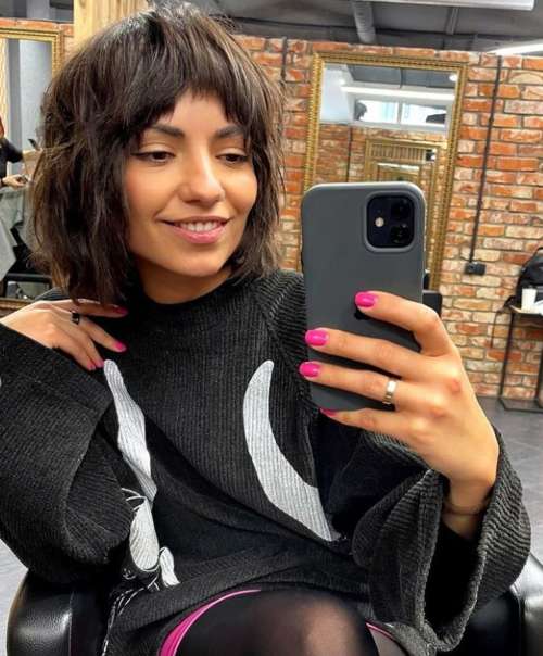 Coupe de cheveux hirsute