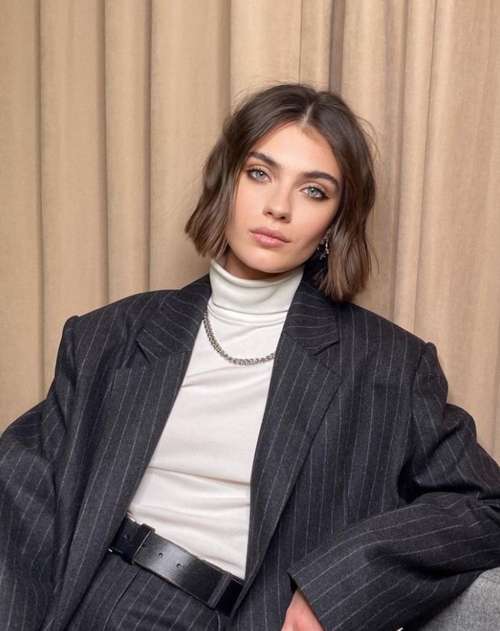 Coupes de cheveux courtes pour cheveux fins: photos, tendances 2022