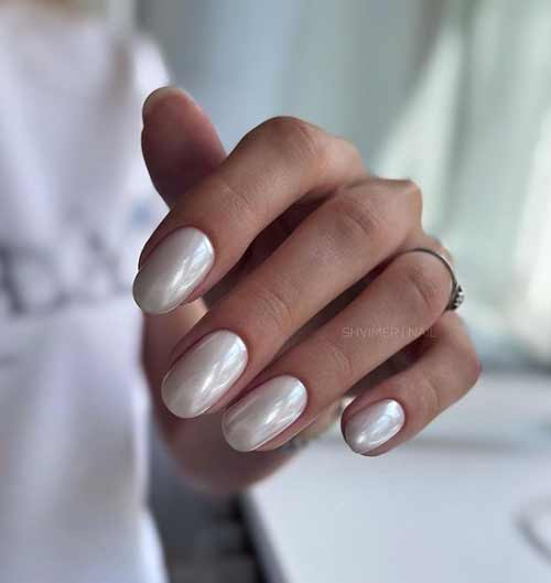 Manucure exquise avec frottement