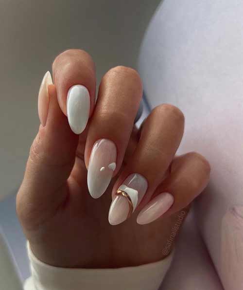 Photo de manucure exquise, belles idées avec design