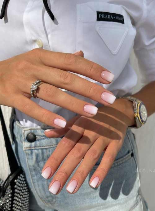 Manucure baby boomer