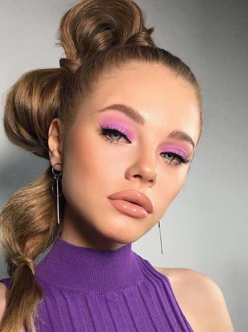 Coiffure et maquillage pour la nouvelle année