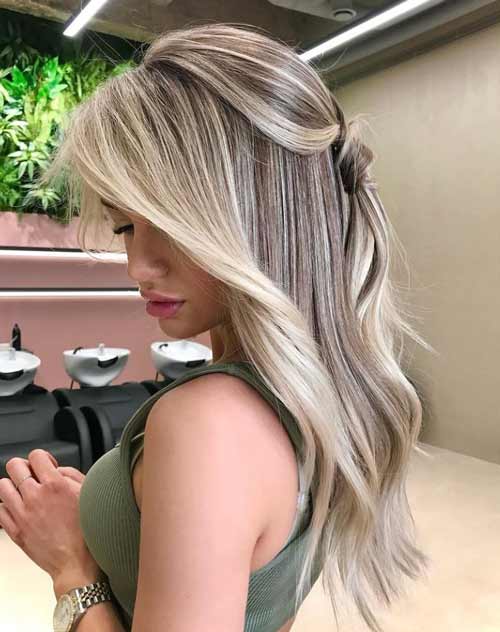 coiffure simple pour le nouvel an