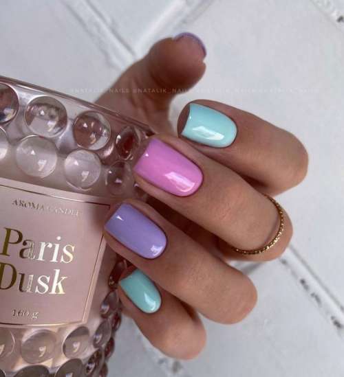 Manucure douce et élégante