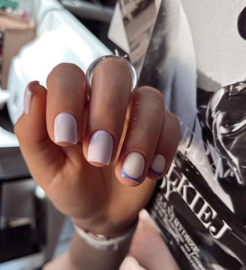 Français sur un doigt