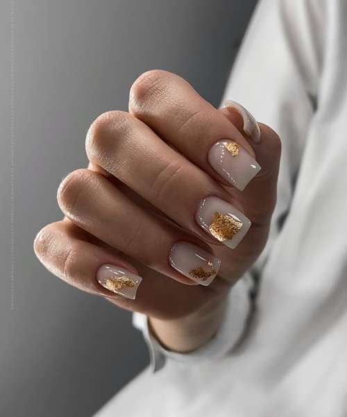 Manucure élégante avec décor