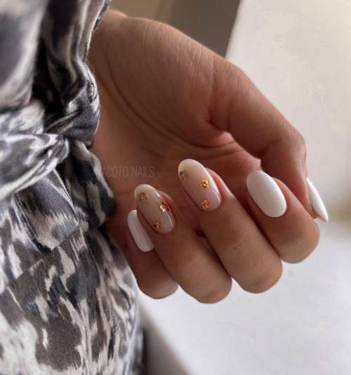 Design élégant des ongles courts