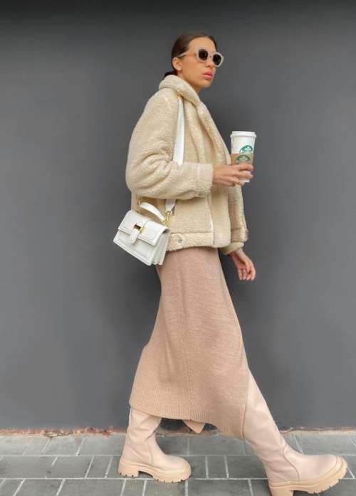 Manteau de fourrure éco-fourrure 2022: tendances, couleurs, modèles de mode, photos