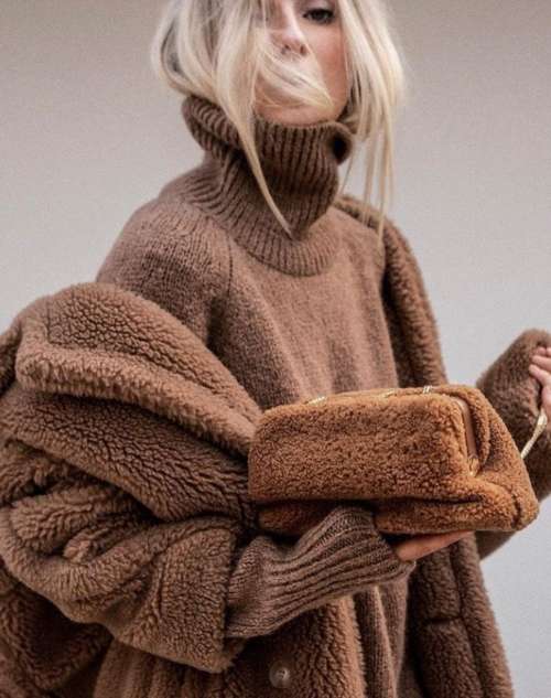 Manteau de fourrure éco-fourrure 2022: tendances, couleurs, modèles de mode, photos