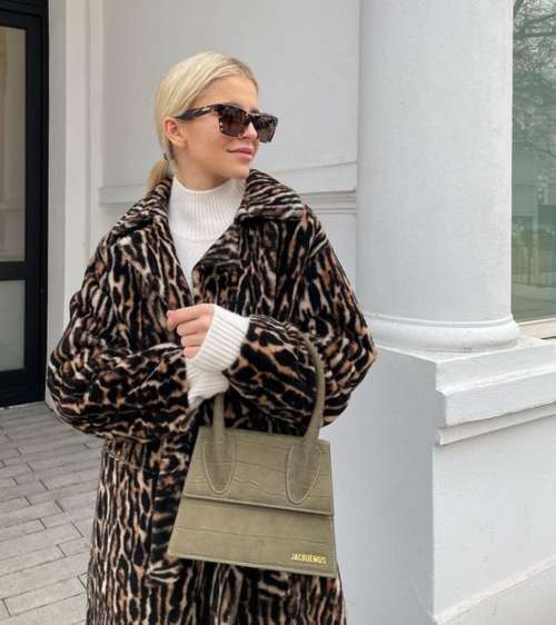 Manteau de fourrure éco-fourrure 2022: tendances, couleurs, modèles de mode, photos