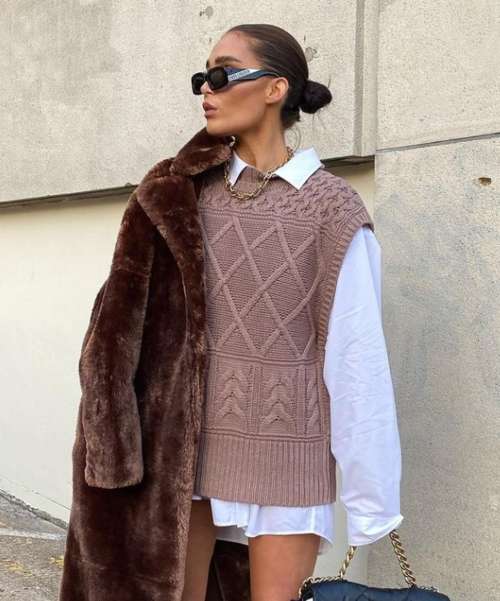 Manteau de fourrure éco-fourrure 2022: tendances, couleurs, modèles de mode, photos