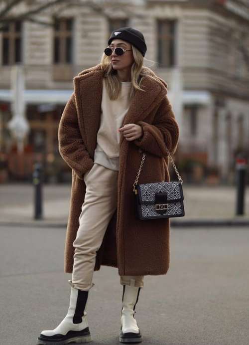 Manteau de fourrure éco-fourrure 2022: tendances, couleurs, modèles de mode, photos